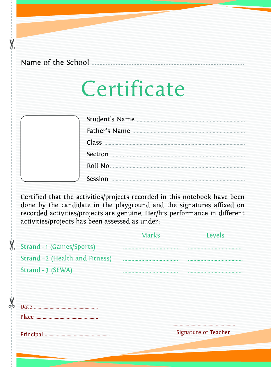 Health And Physical Edu. Activity And Project Record Book 12 - Page 4