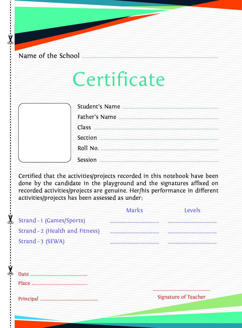 Health And Physical Edu. Activity And Project Record Book 10 - Page 4