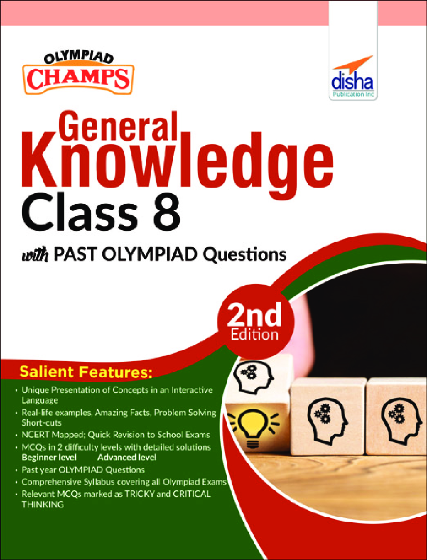 Olympiad Champs General Knowledge Class 8 With Past Olympiad Questions 2nd Edition - Page 1