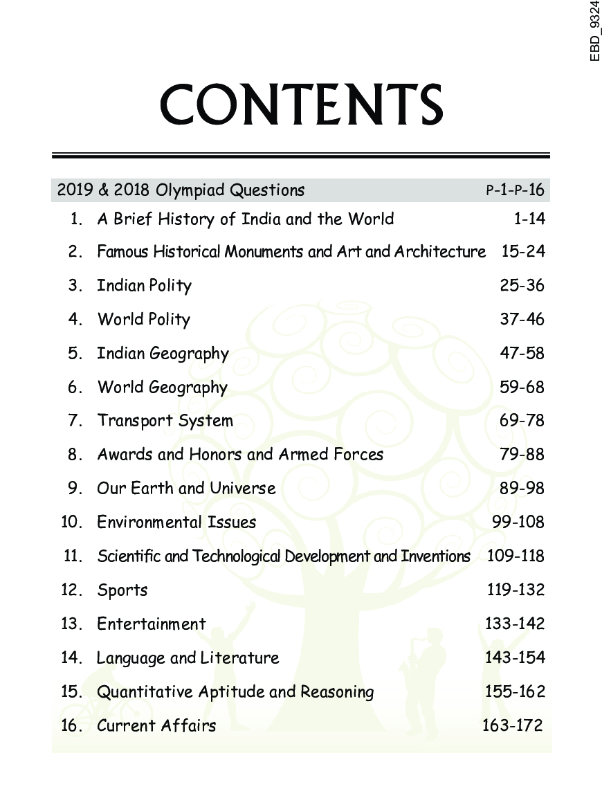 Olympiad Champs General Knowledge Class 8 With Past Olympiad Questions 2nd Edition - Page 5