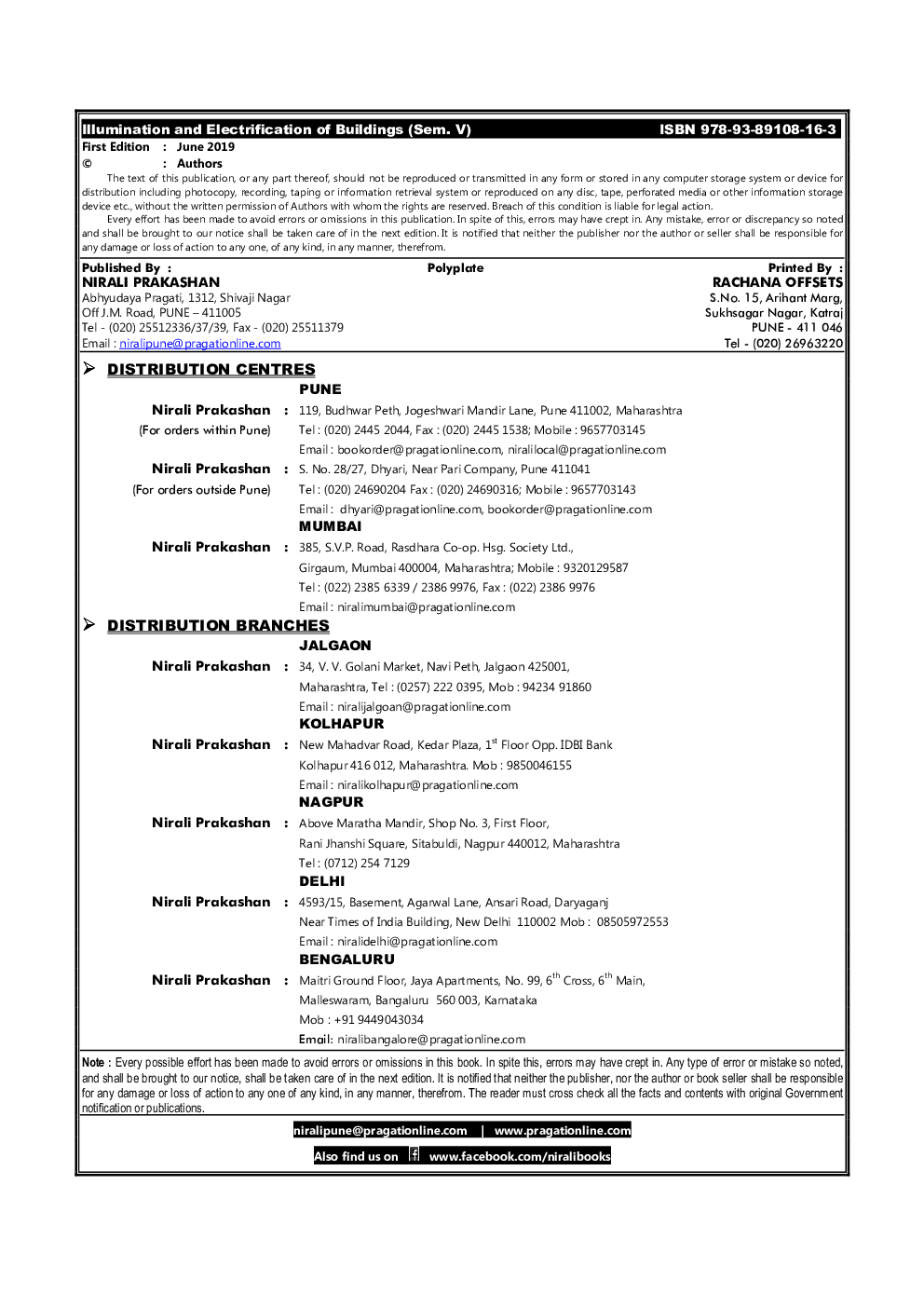 Illumination And Electrification Of Buildings - Page 3