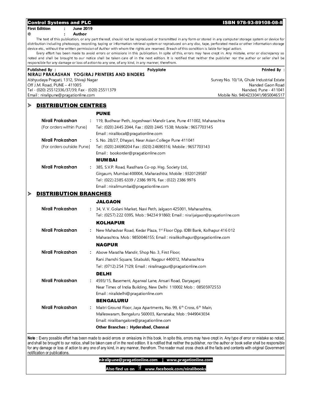 Control Systems And PLC - Page 3