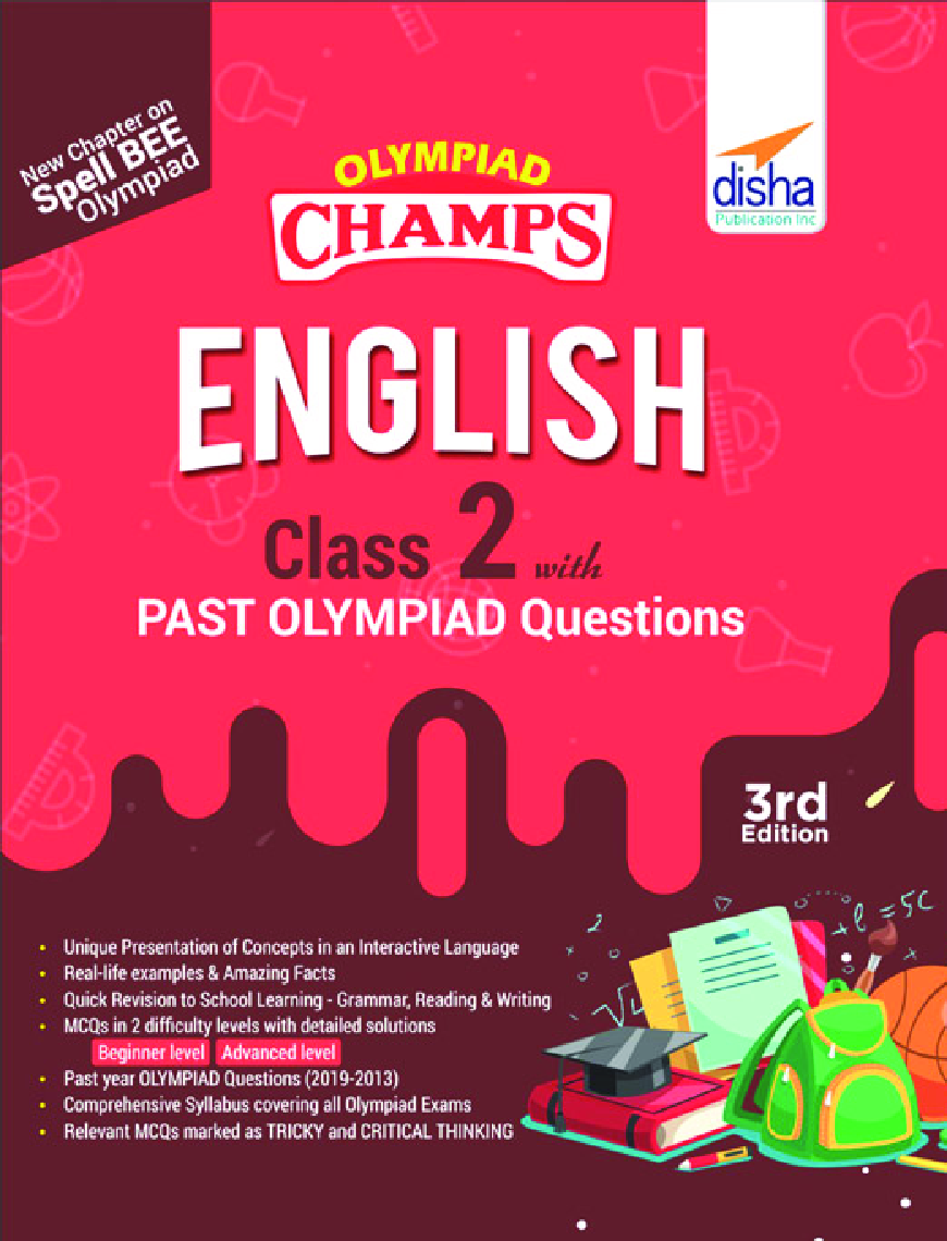 Olympiad Champs English Class 2 With Past Olympiad Questions 3rd Edition - Page 1