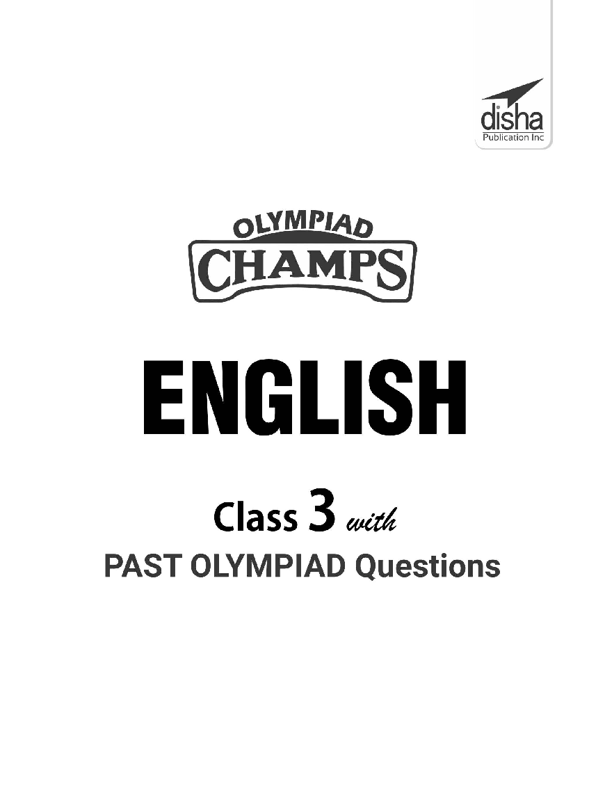 Olympiad Champs English Class 3 With Past Olympiad Questions 4th Edition - Page 2