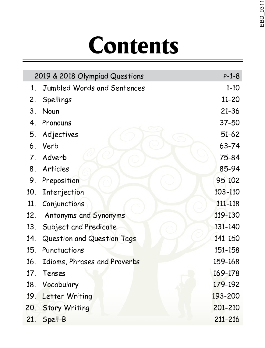 Olympiad Champs English Class 3 With Past Olympiad Questions 4th Edition - Page 5