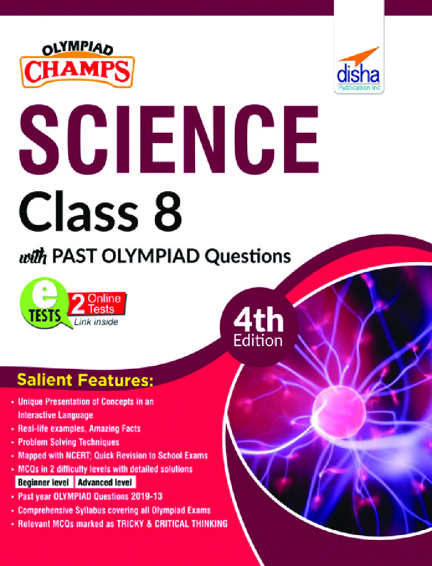 Olympiad Champs Science Class 8 With Past Olympiad Questions 4th Edition - Page 1