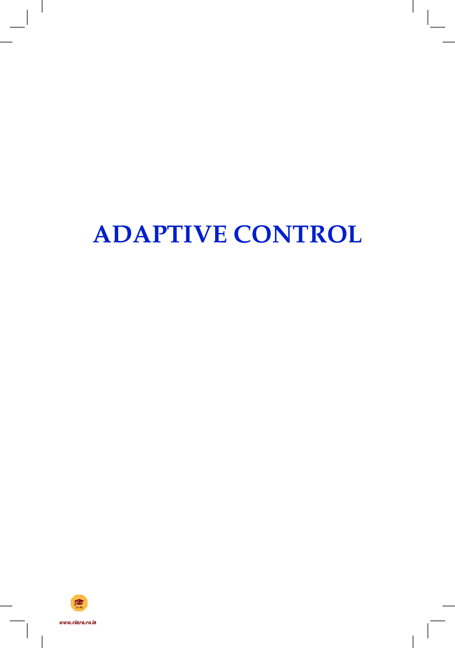 Adaptive control - Page 2
