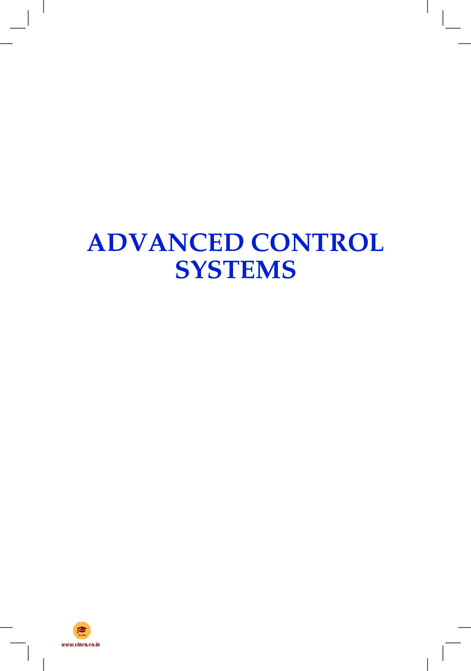 Advanced Control Systems - Page 2