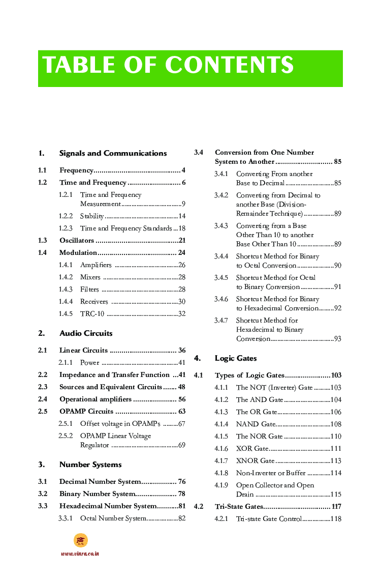 Analog and Digital Electronics - Page 4