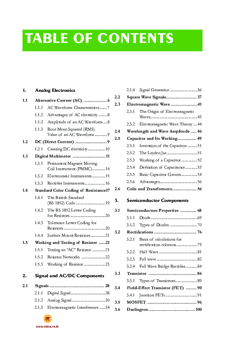 Basics of Electronics and Microprocessor - Page 4