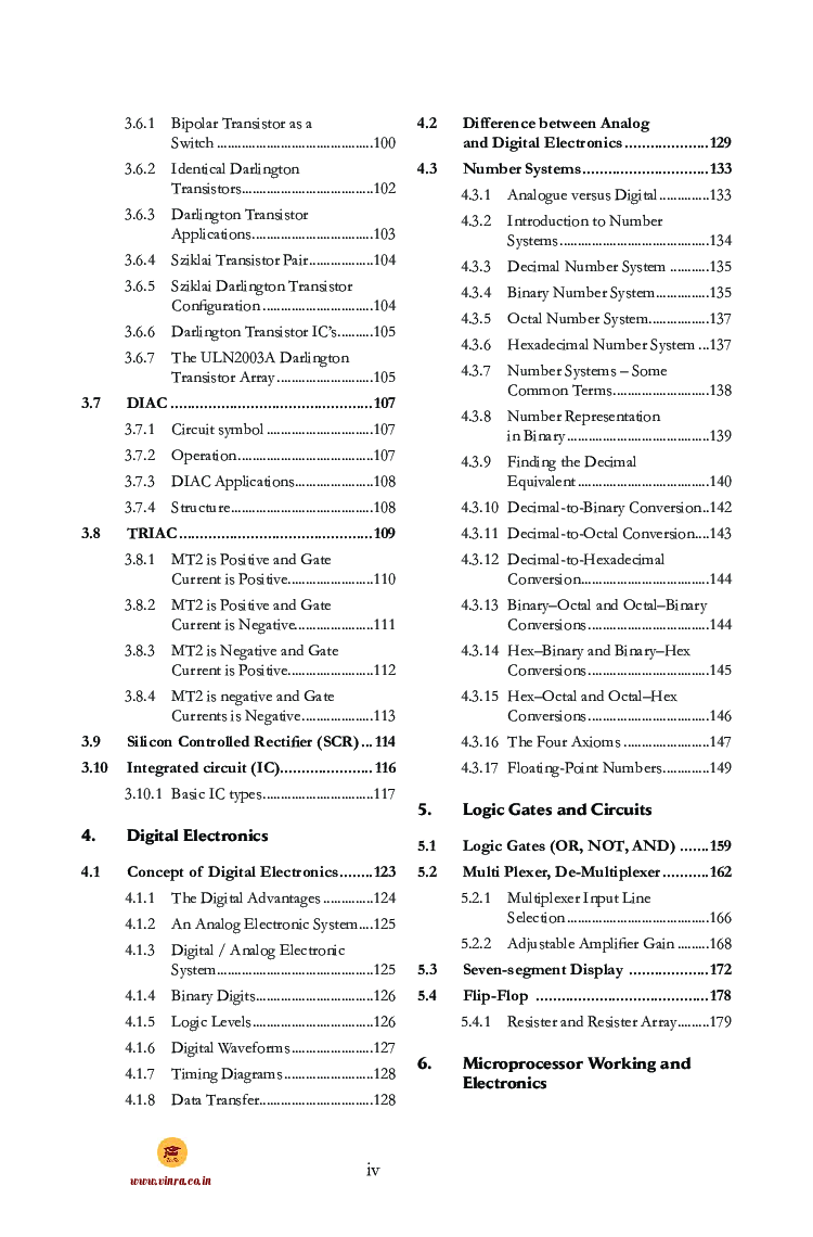 Basics of Electronics and Microprocessor - Page 5