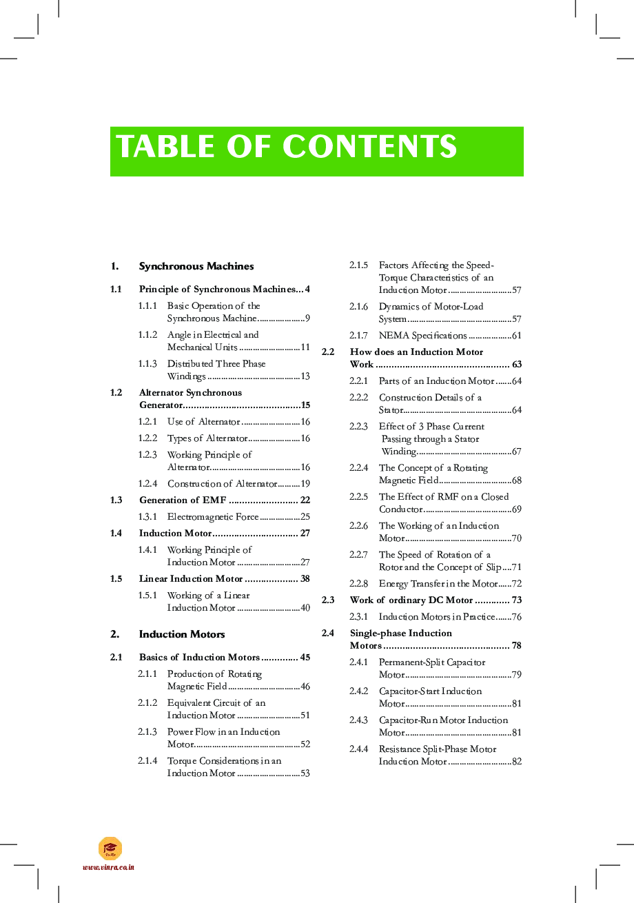 Electrical Machines-II - Page 4