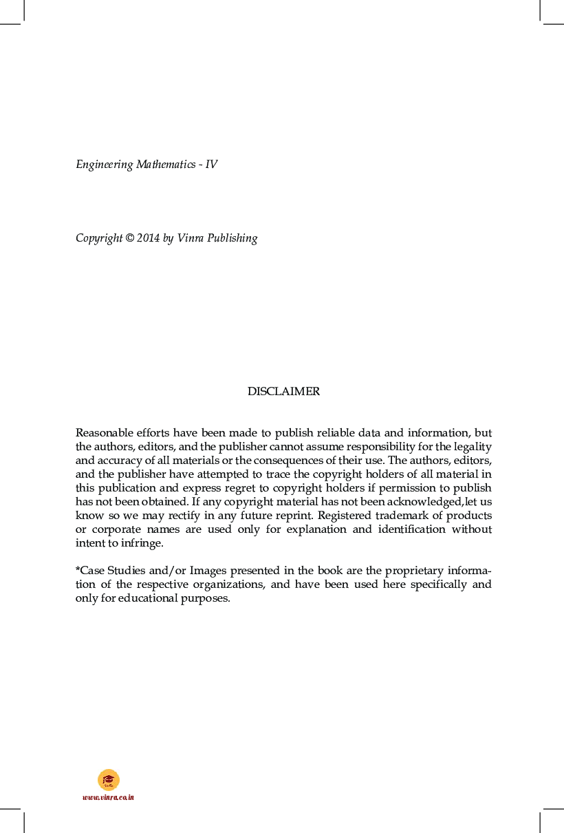 Engineering Mathematics - IV - Page 3
