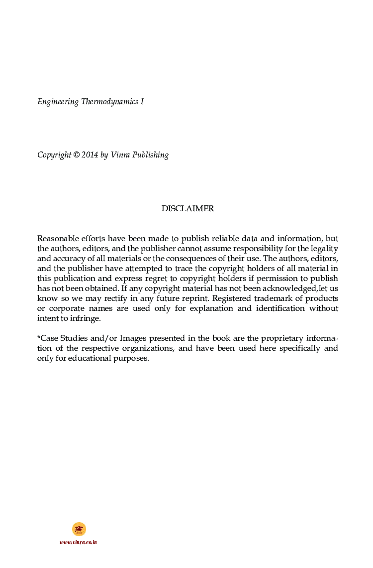 Engineering Thermodynamics I - Page 3