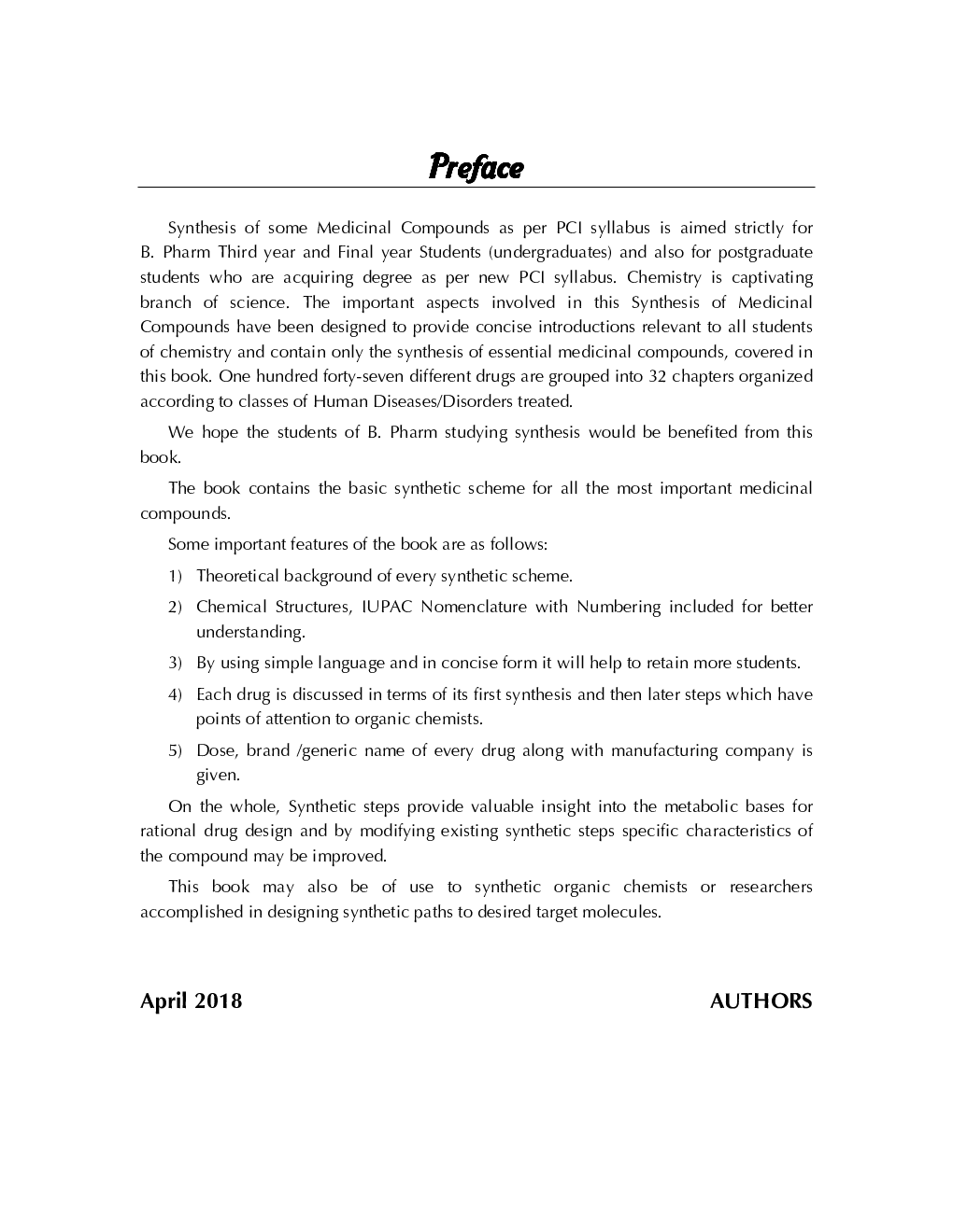 Synthesis Of Essential Medicinal Compounds - Page 4
