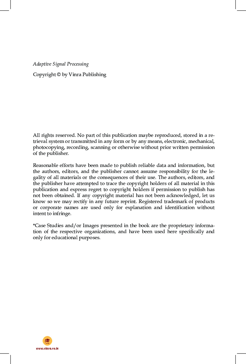 Adaptive Signal Processing - Page 3