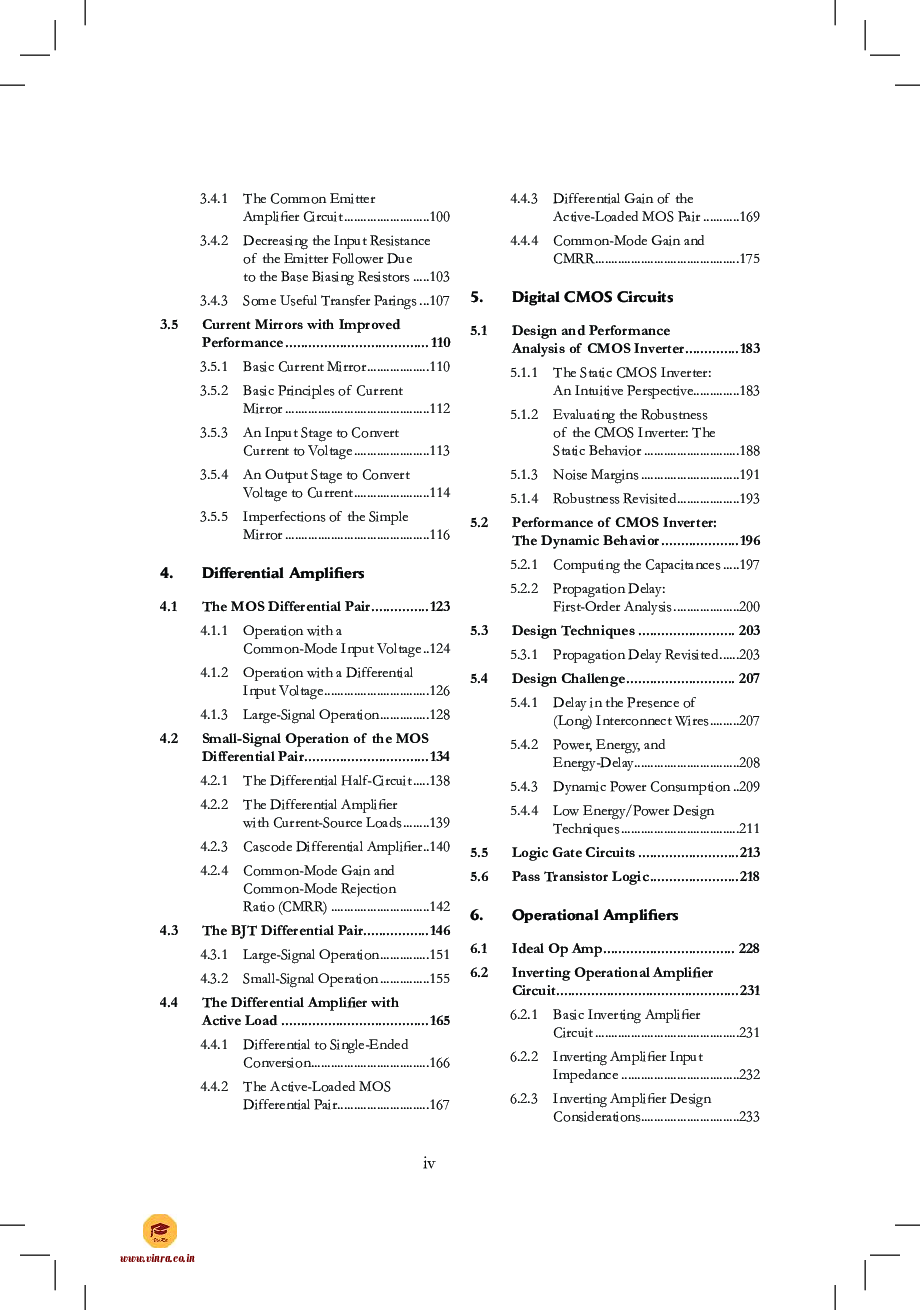 Introduction to Microelectronics - Page 5