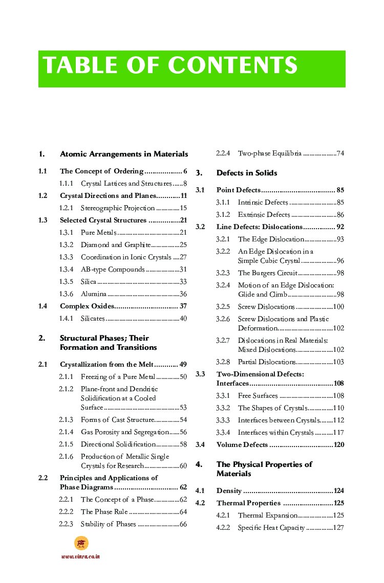 Introduction to Physical Metallurgy & Engineering Materials - Page 4