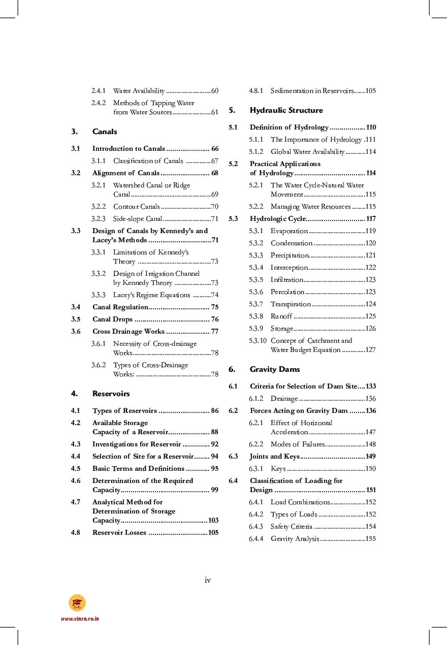 Irrigation Engineering & Hydraulic Structures - Page 5