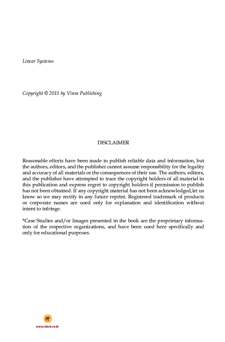 Linear Systems - Page 3