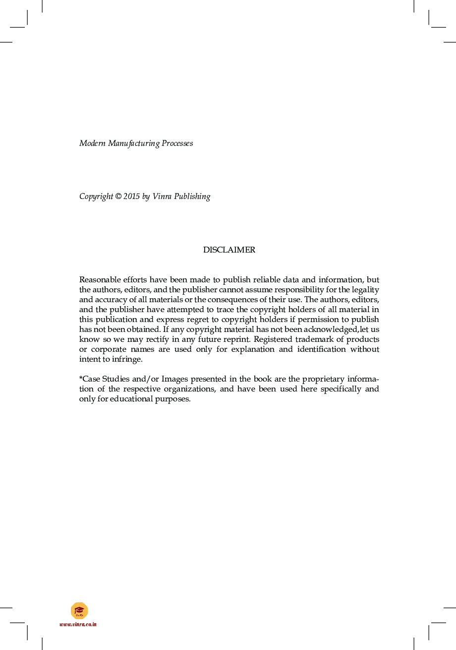 Modern Manufacturing Processes - Page 3