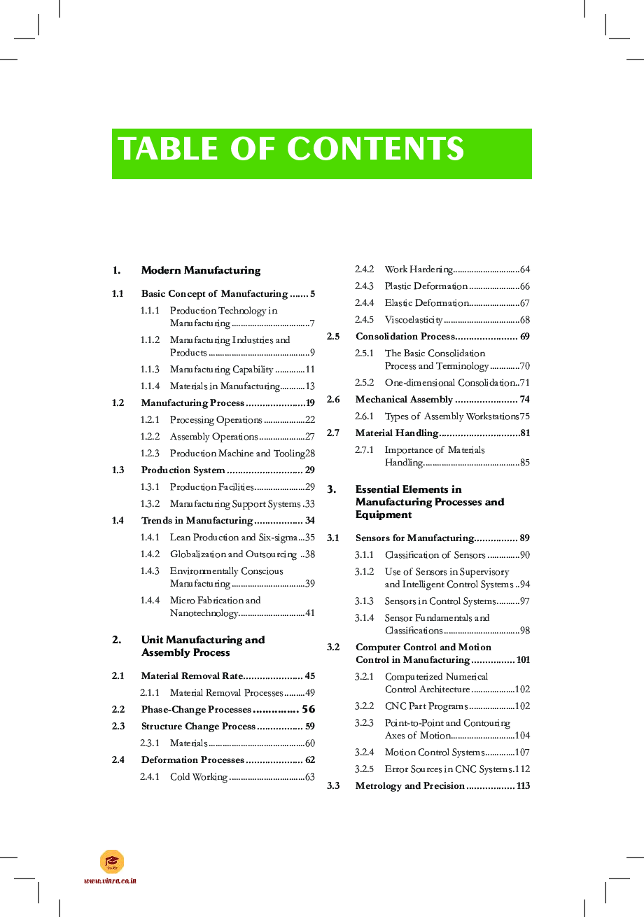 Modern Manufacturing Processes - Page 4