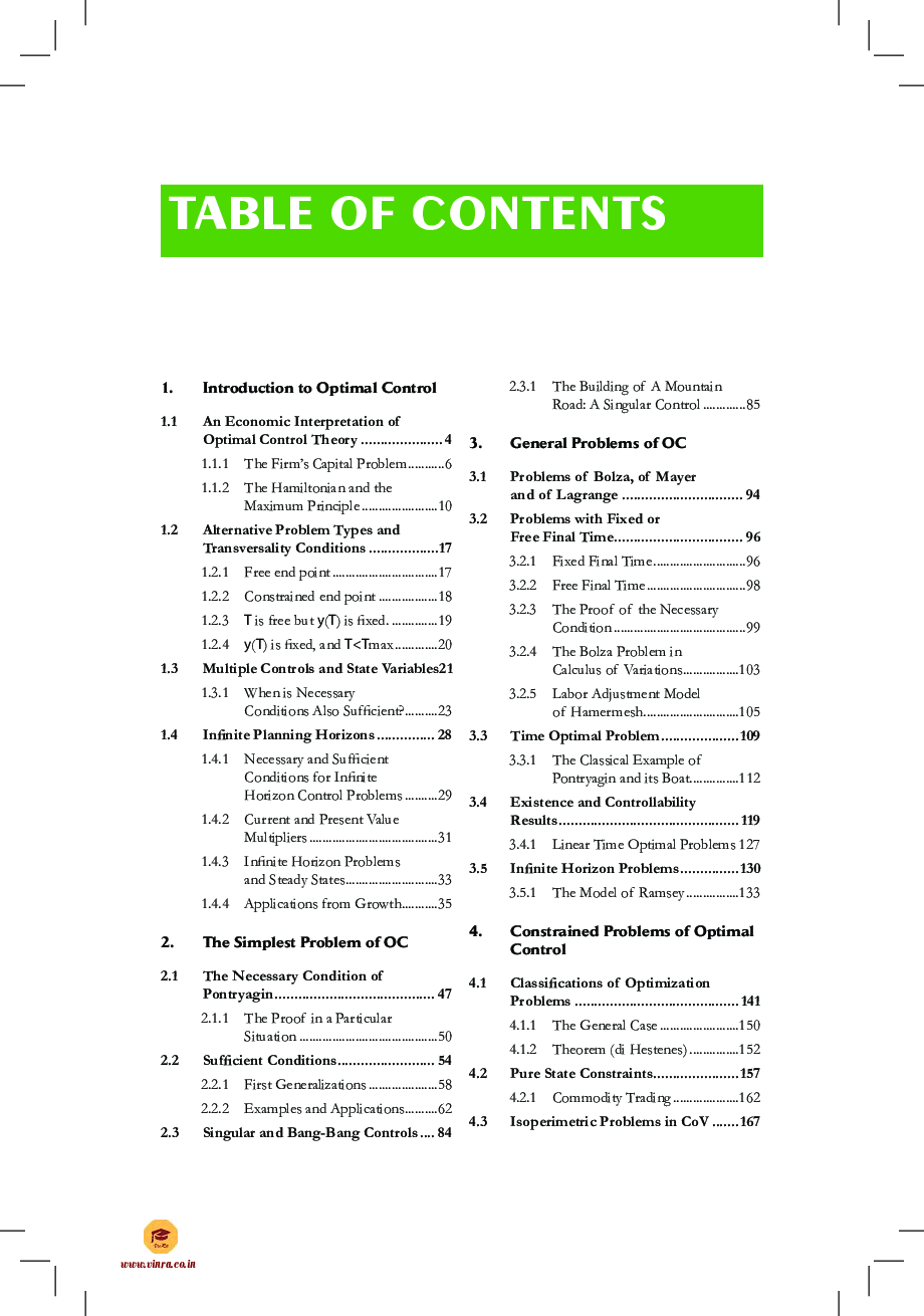 Optimal Control - Page 4