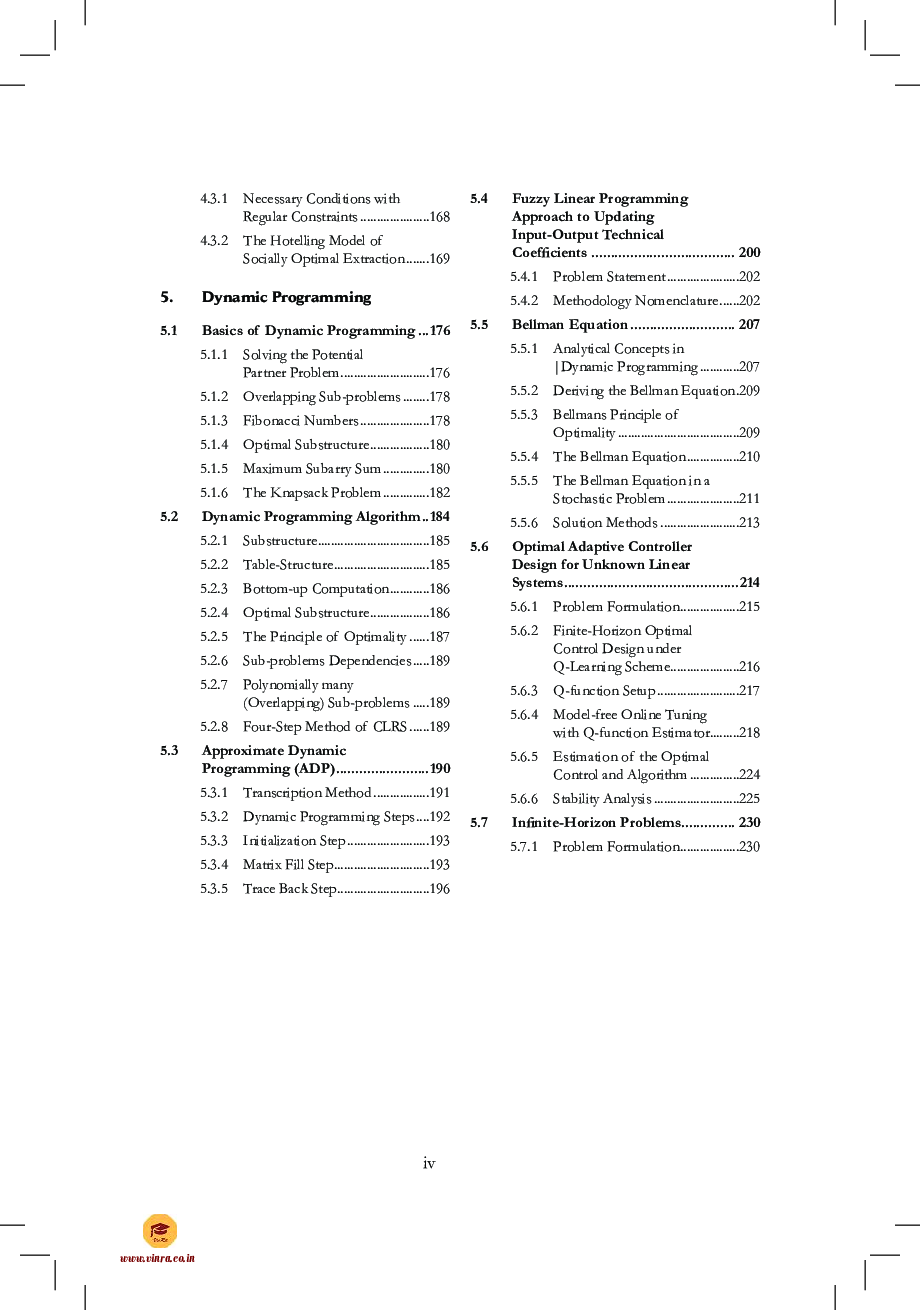 Optimal Control - Page 5