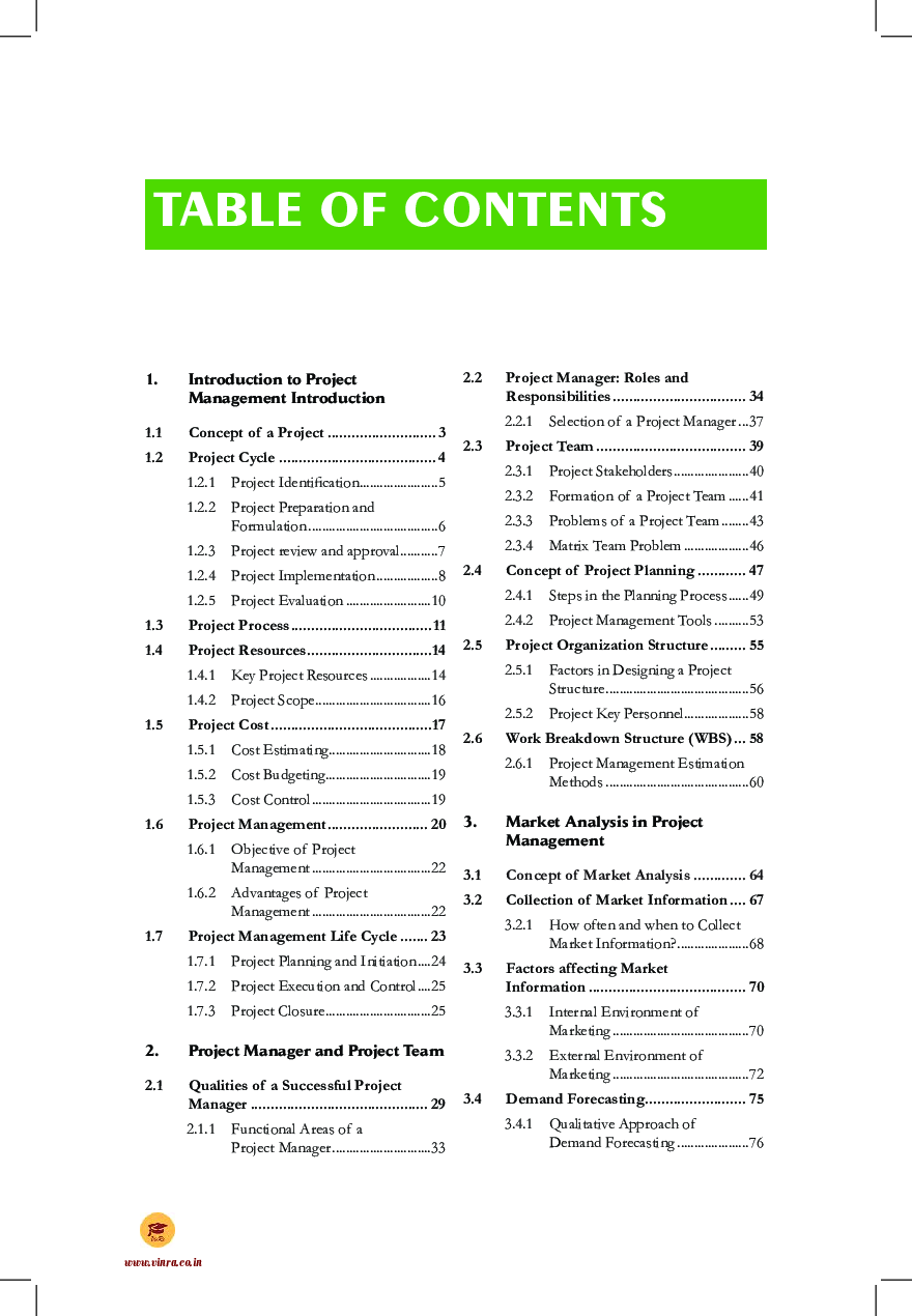 Project Management For Engineering, Business, and Technology - Page 4
