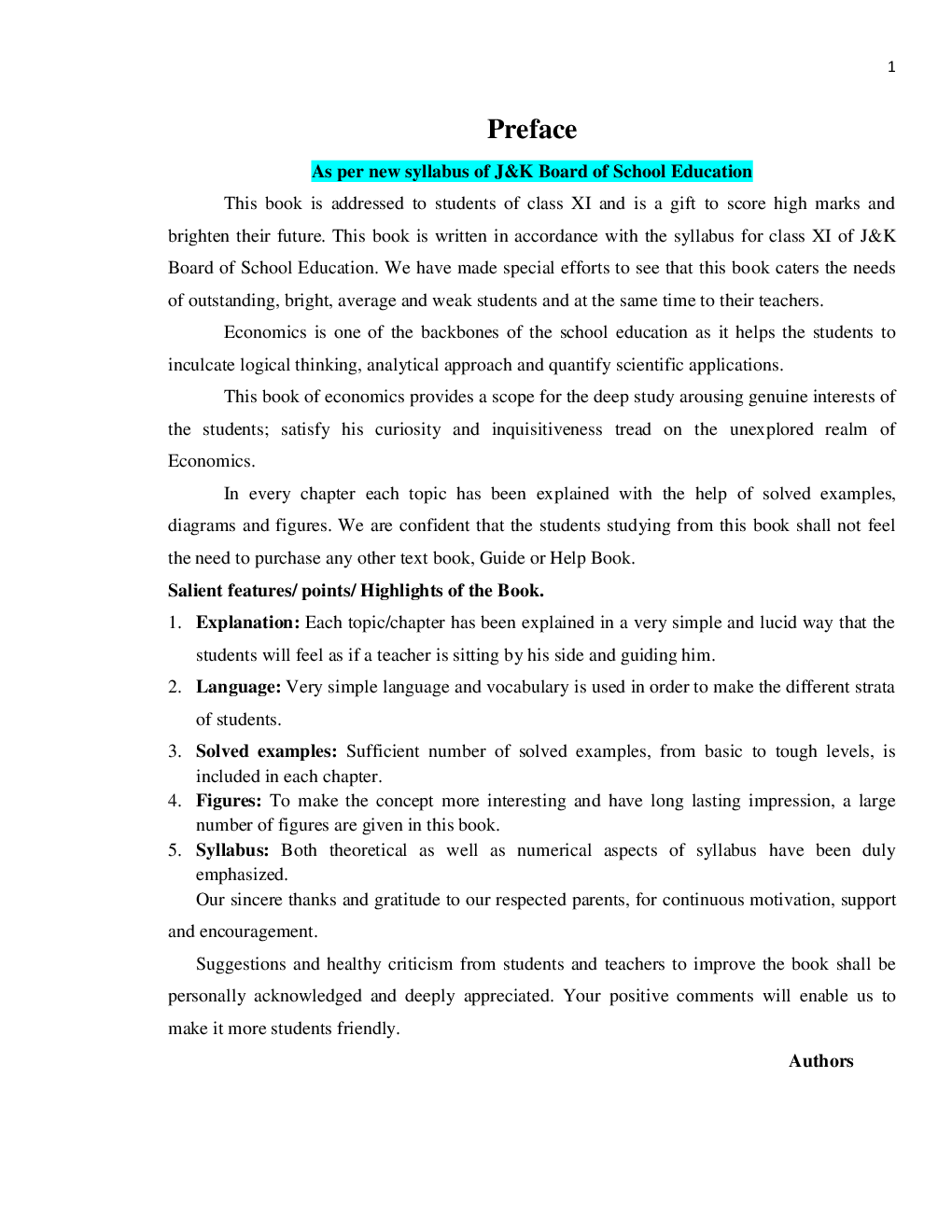 Economics A Treat To Beginners For Class - XI - Page 4