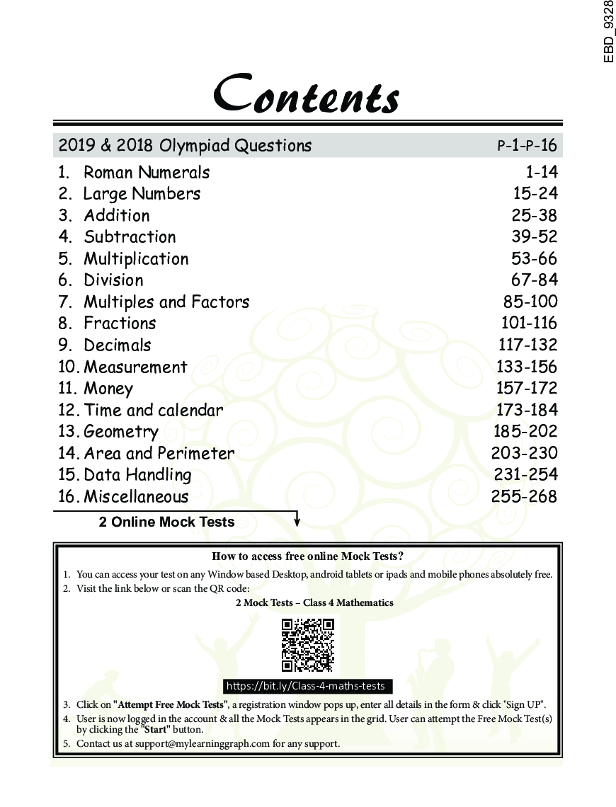 Olympiad Champs Mathematics Class 4 With Past Olympiad Questions 4th Edition - Page 5