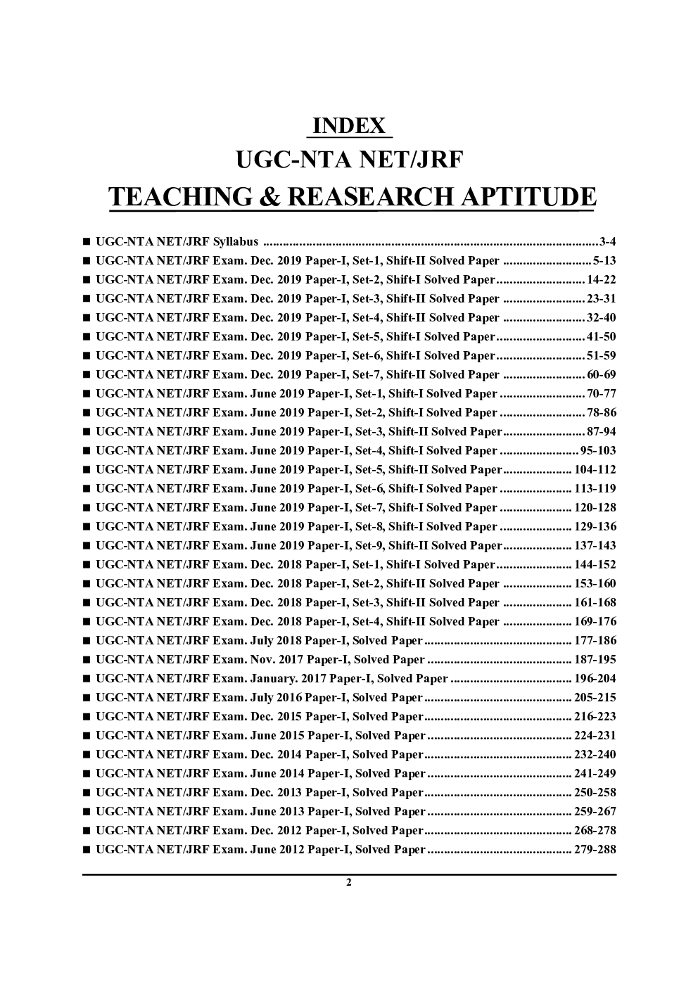 UGC-NET/JRF Compulsory Paper - I Teaching And Research Aptitude Chapterwise Solved Papers (2020-21) - Page 3