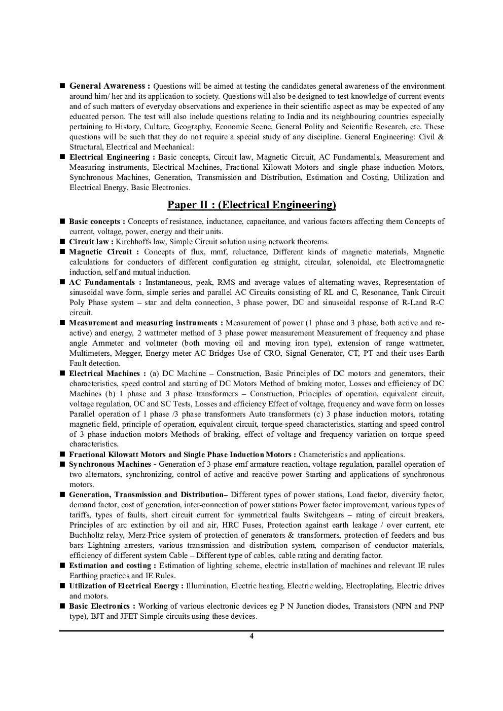 SSC JE इलेक्ट्रिकल इंजीनियरिंग Practice Book - Page 5