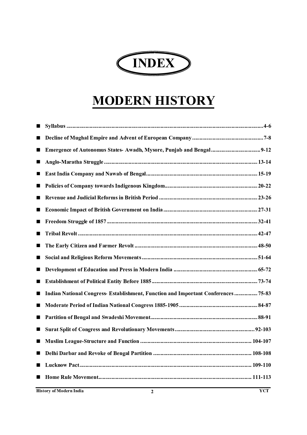 IAS/PCS Modern Indian History & Indian National Movement Solved Papers - 5 (General Knowledge) (2020-21) - Page 3