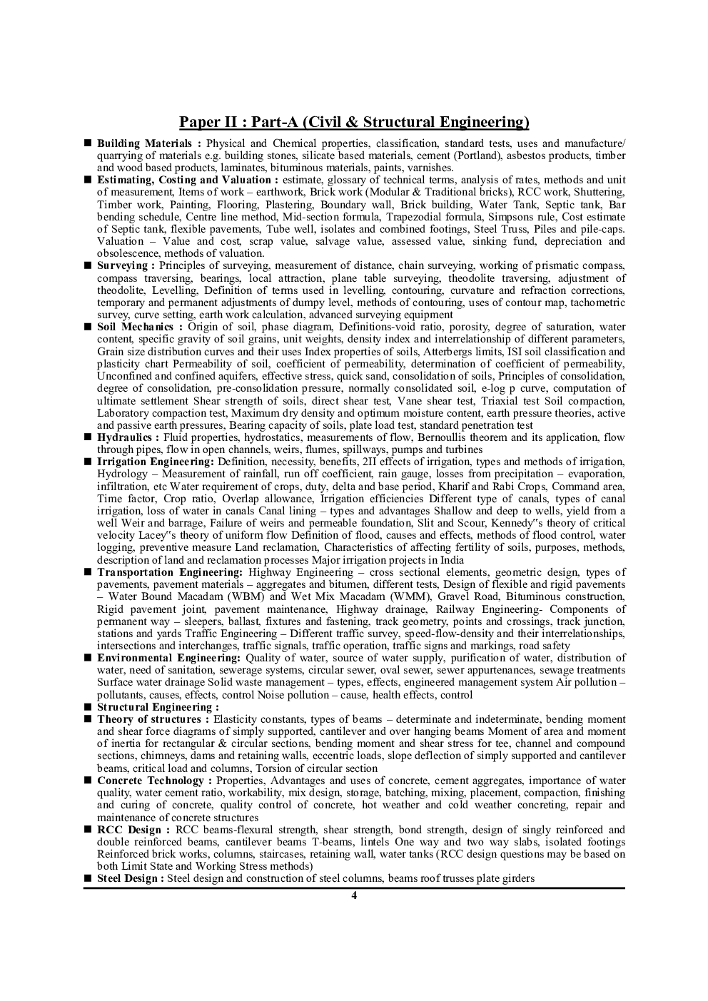 SSC JE सिविल इंजीनियरिंग Practice Book (2019) - Page 5