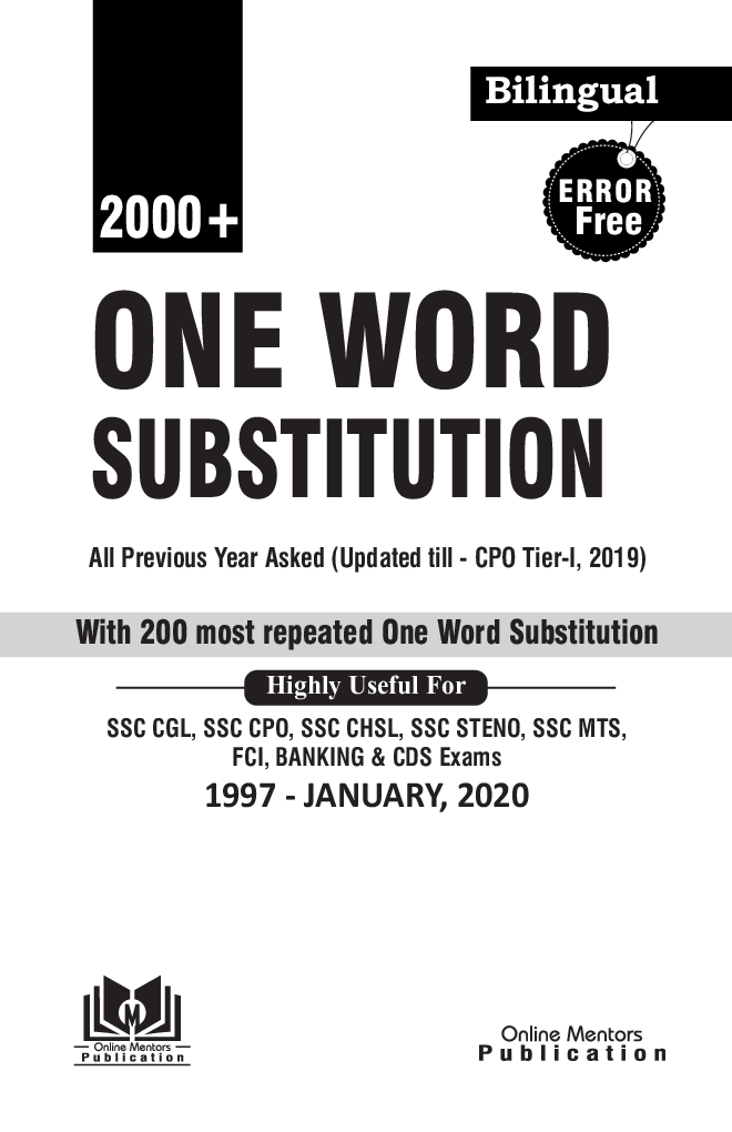 Error Free 2000+ One Word Substitution - Page 2