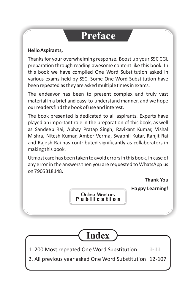 Error Free 2000+ One Word Substitution - Page 5