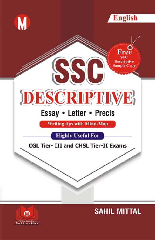 SSC Descriptive English For CGL Tier-III And CHSL Tier-II Exam - Page 1