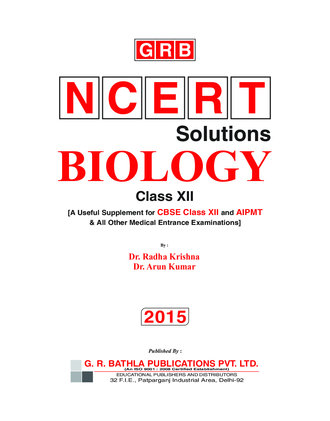 NCERT Solutions Biology For Class - XII - Page 2