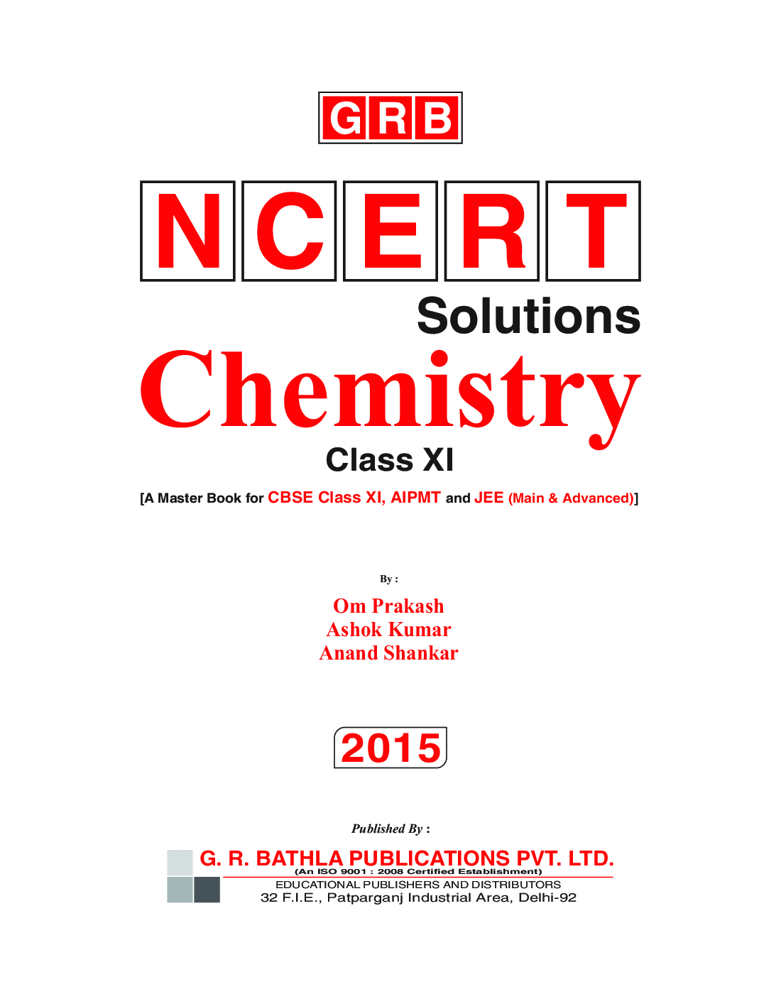 NCERT Solutions Chemistry For Class - XI - Page 2