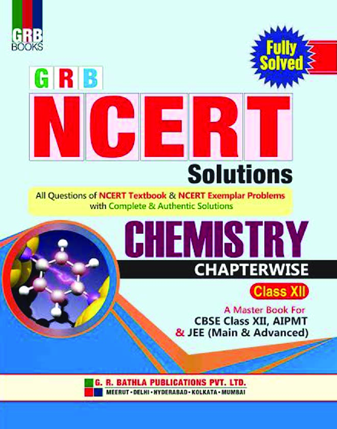 NCERT Solutions Chemistry For Class - XII - Page 1