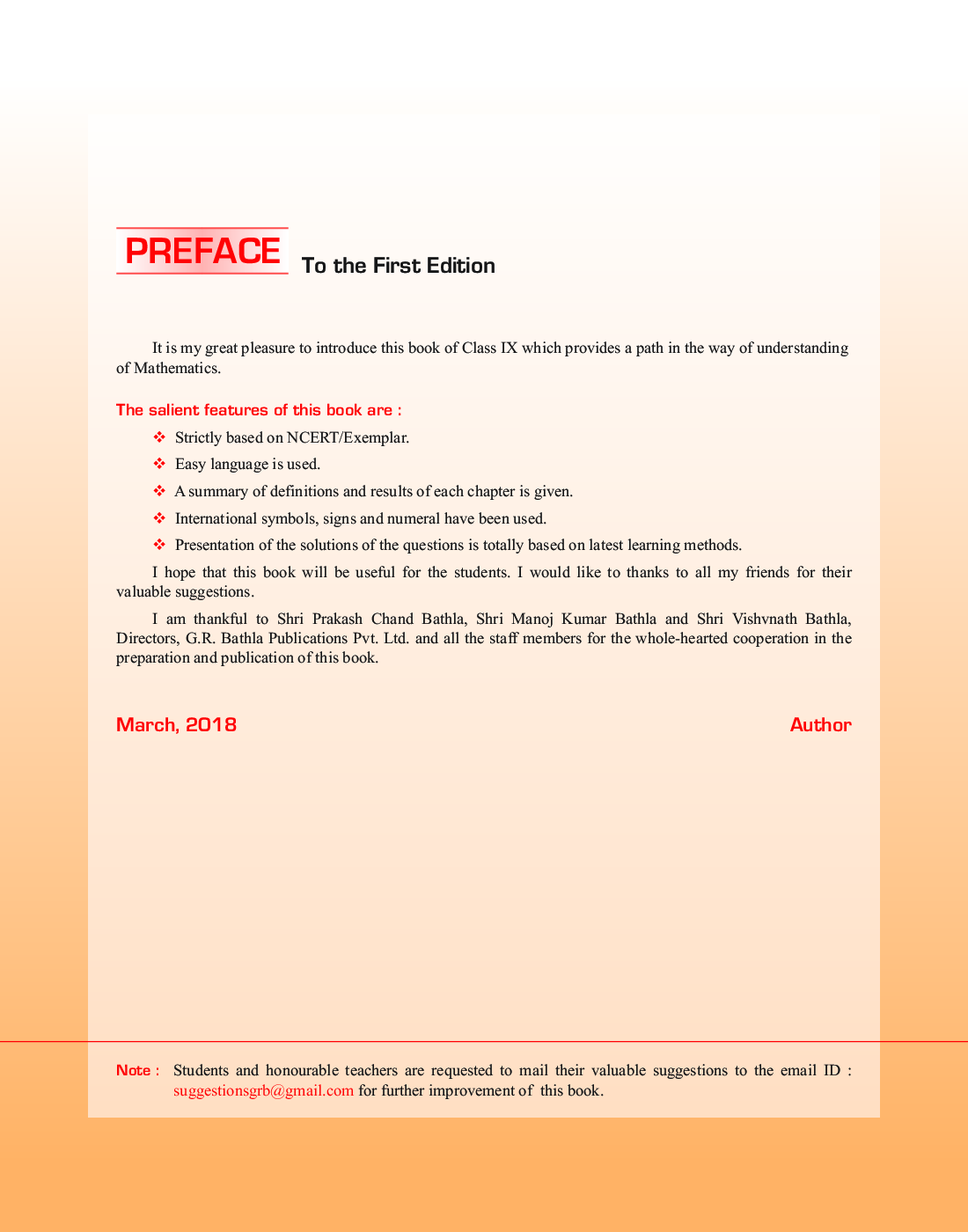 NCERT Solutions Mathematics For Class - IX - Page 4