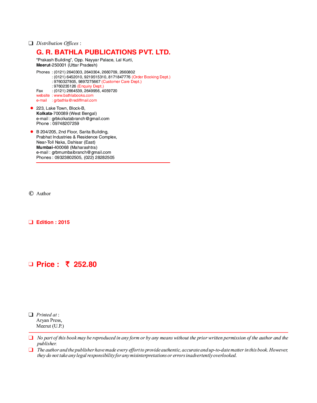 NCERT Solutions Physics For Class - XI - Page 3