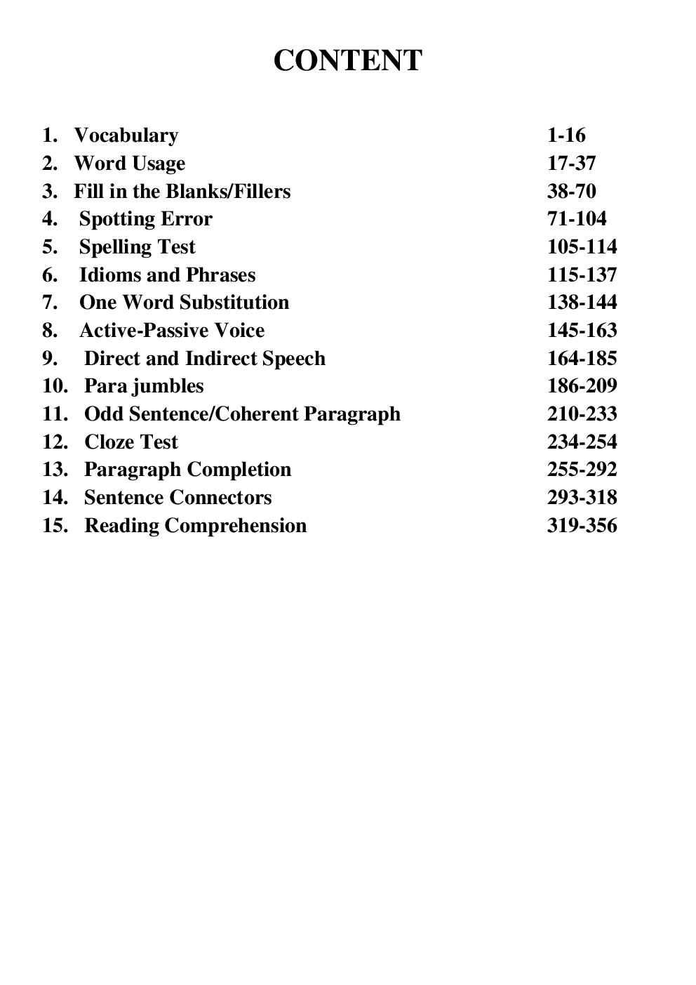 English Language For Competitive Exams (SSC/MBA/Banking/Defence/Airforce/Railways/Insurance) - Page 4