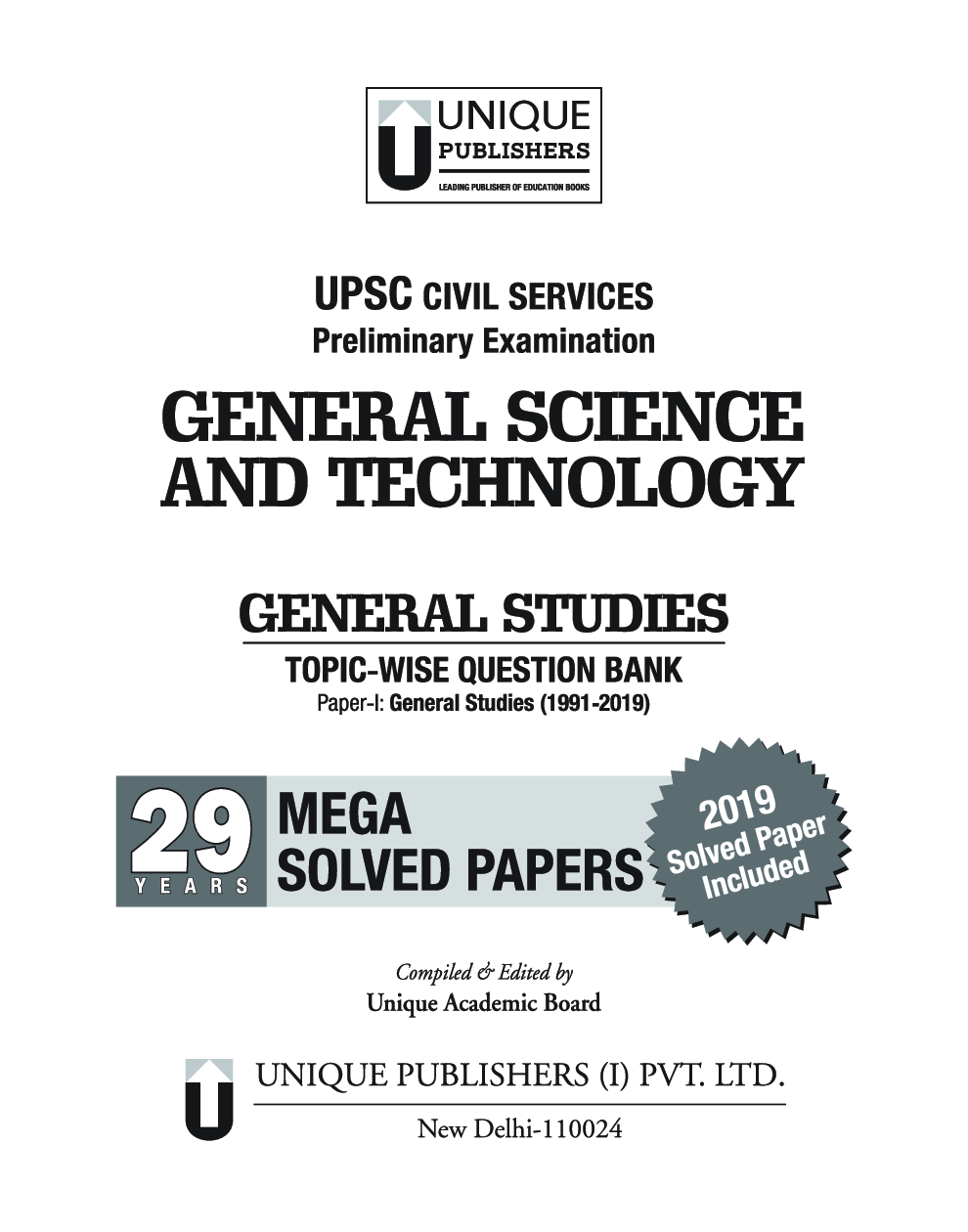 UPSC Prelims Exams General Science & Technology GS 29 Years Mega Solved Papers - Page 2