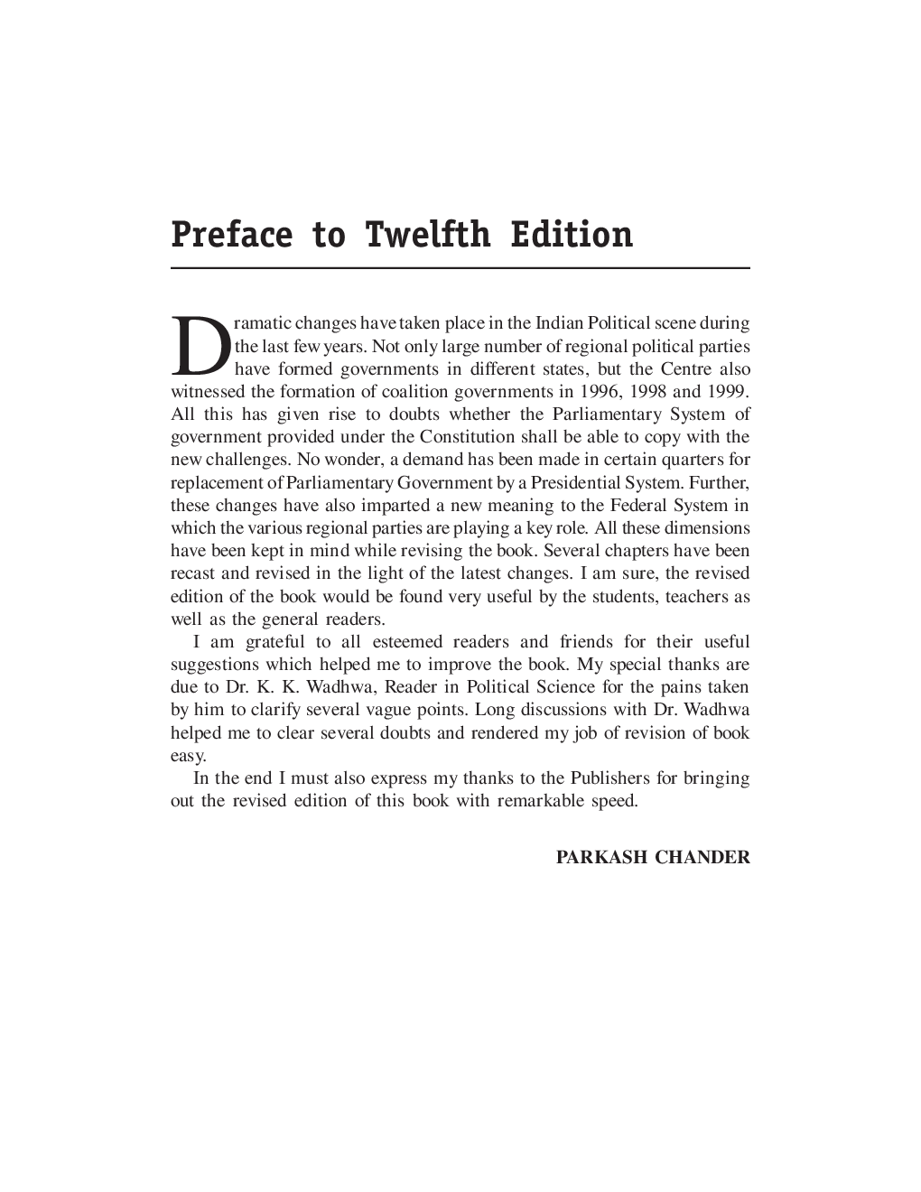 Indian Government and Politics (A Study Of Indian Political System) - Page 4