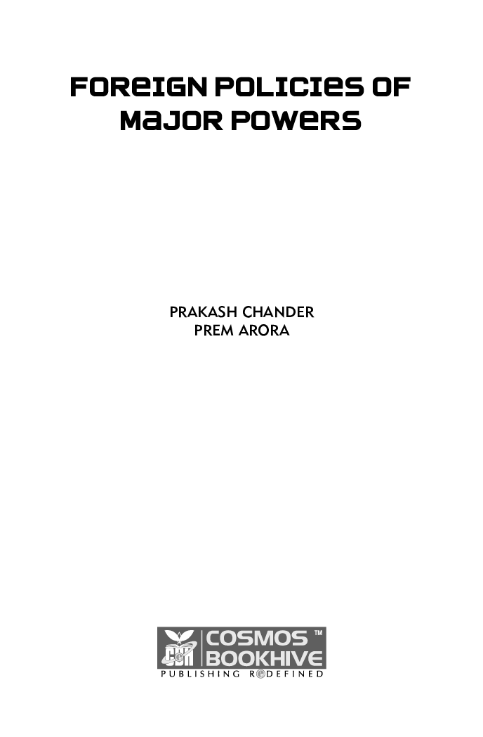 Foreign Policy Of Major Powers - Page 2