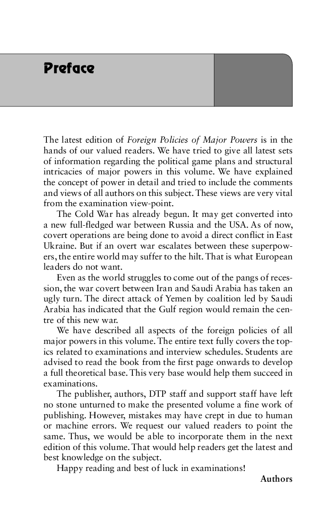 Foreign Policy Of Major Powers - Page 4