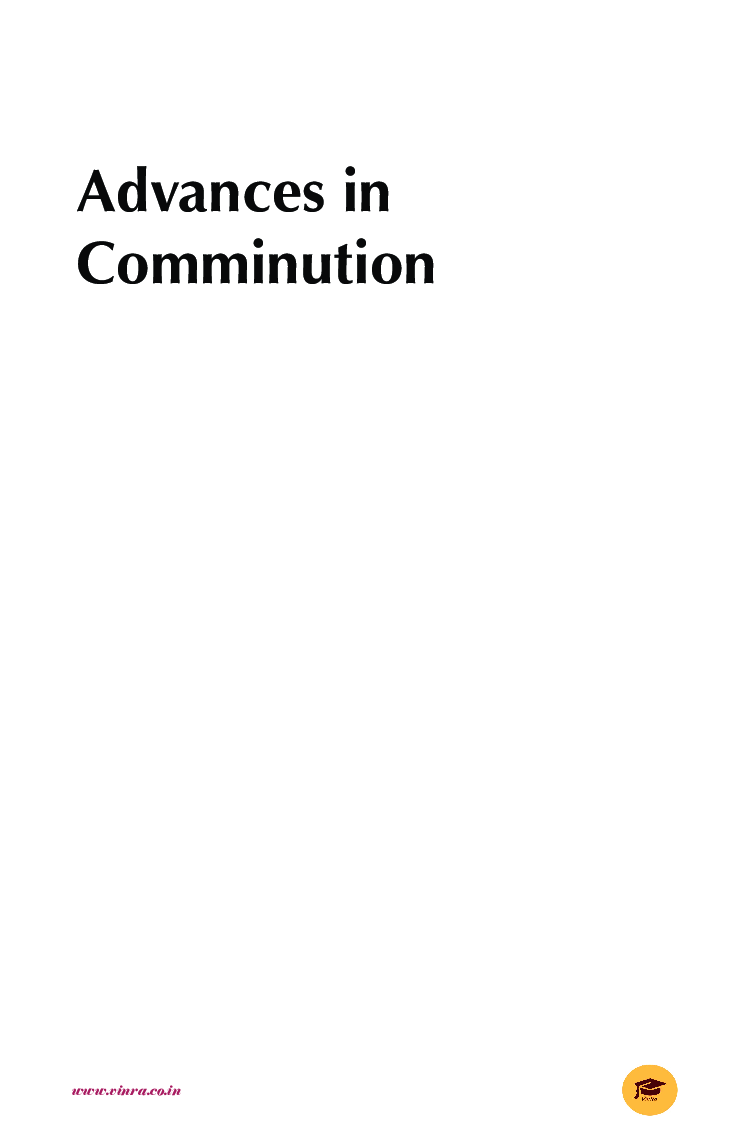 Advances In Comminution - Page 4