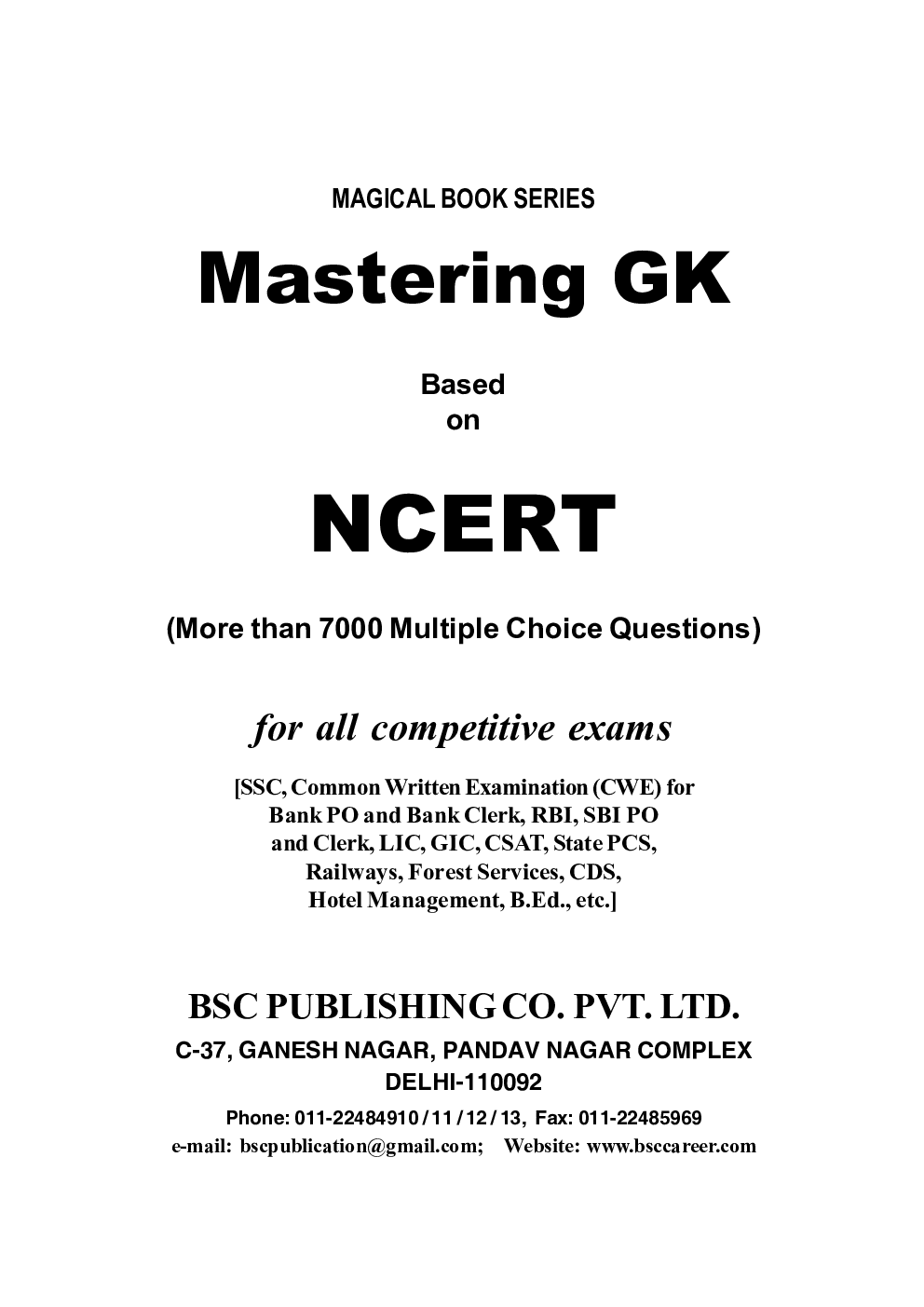 Magical Book Series Mastering GK Based On NCERT - Page 2